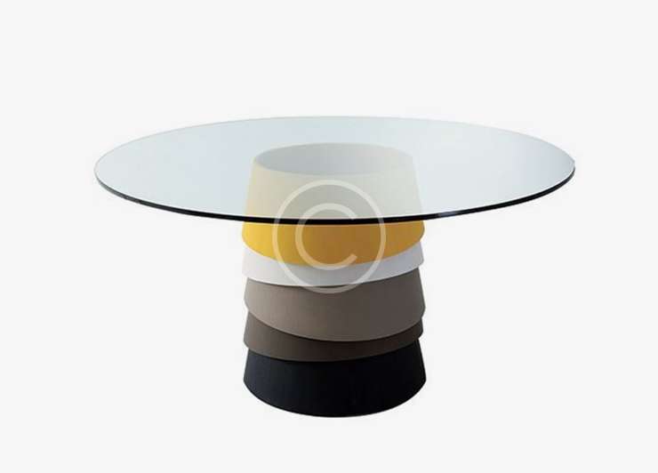 Glass Round Coffee Table